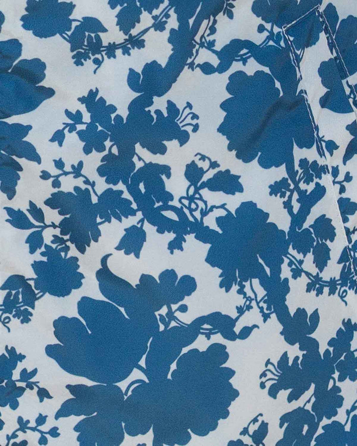 Alexis Navy Floral Showerproof Coat - Image 4 - Country Collection