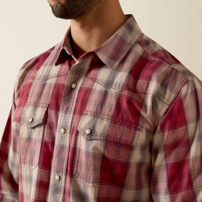 Ariat Mens Retro Hawthorne Fitted Snap Shirt