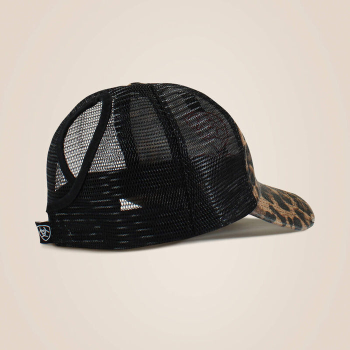 Ariat Womens Embossed Logo Cheetah Print Cap