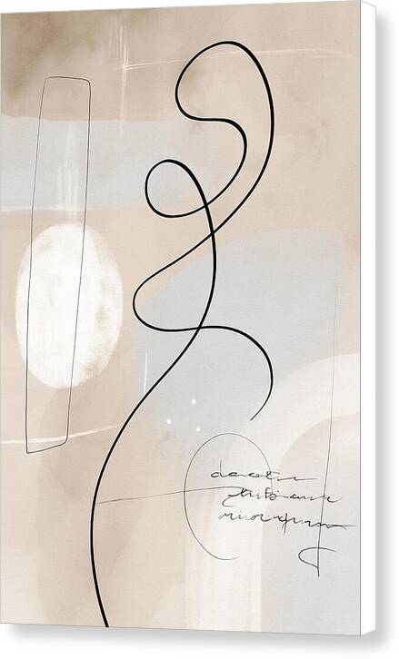 Between Thought and Form - Canvas Print
