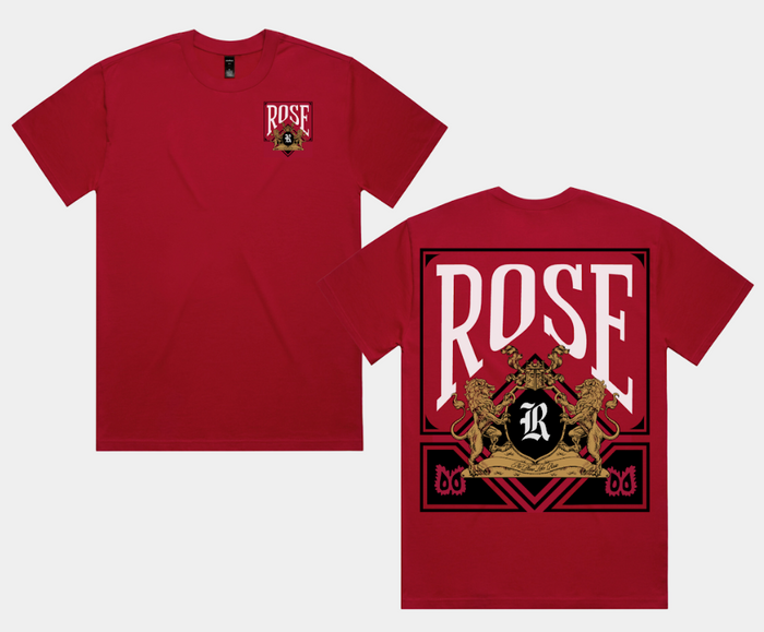 Card Red Heavy T-Shirt