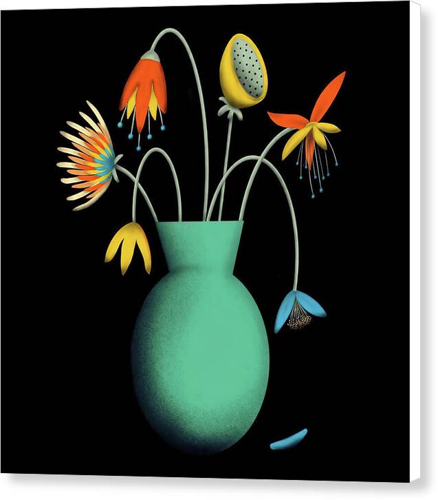 Eccentric Elegance - Canvas Print