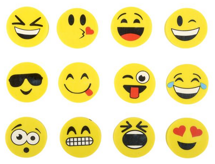 EMOJI ERASER (72 per unit) #ST-EMOTI (C-10)