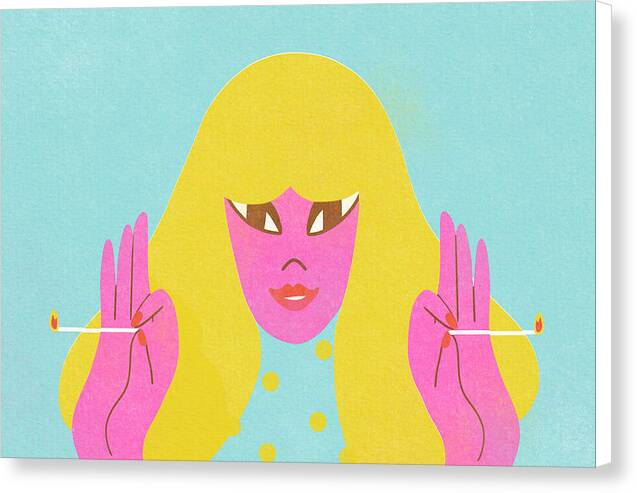 Femme Flare - Canvas Print