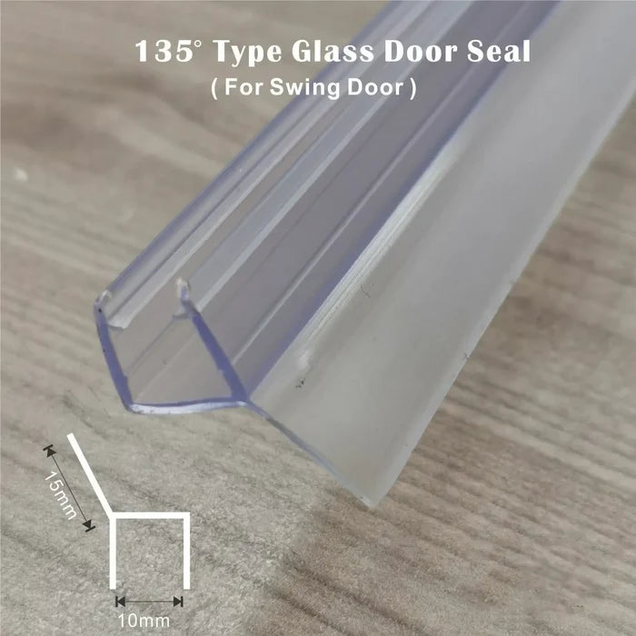 Glass Door Seal for 135 Degree Shower Screen