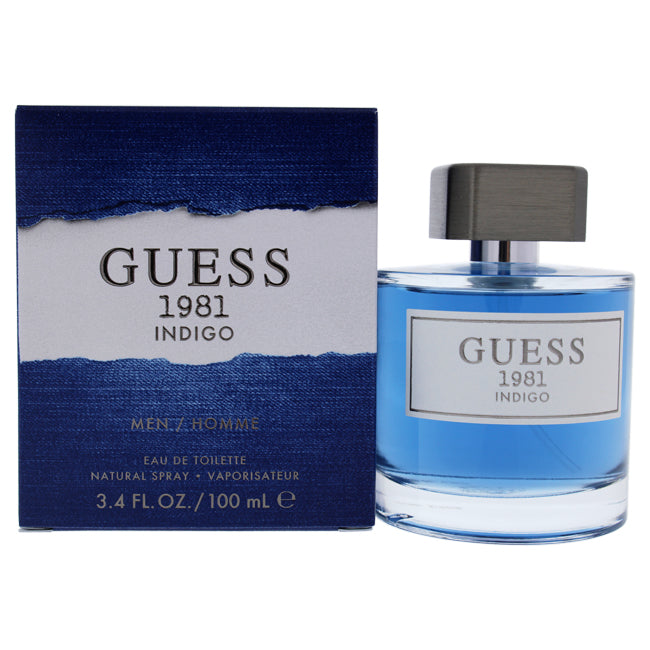 Guess 1981 Indigo by Guess for Men - Eau de Toilette Spray