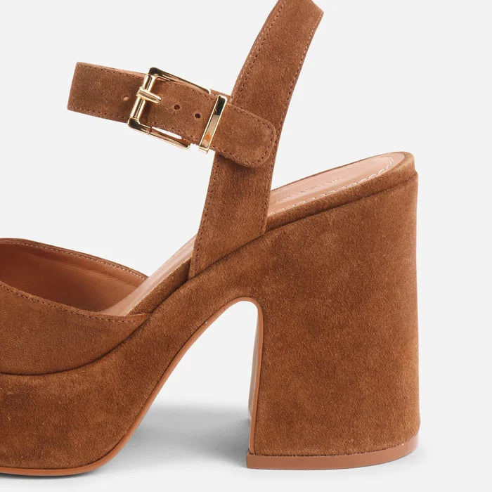 Harmony Heel in Cappuccino
