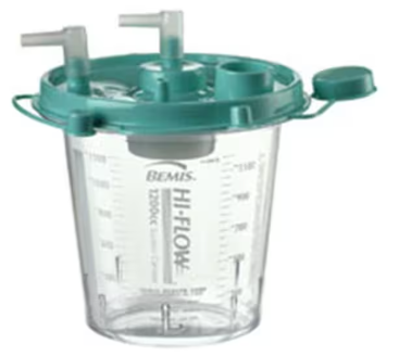 Hi-Flow Suction Canister 1200mL