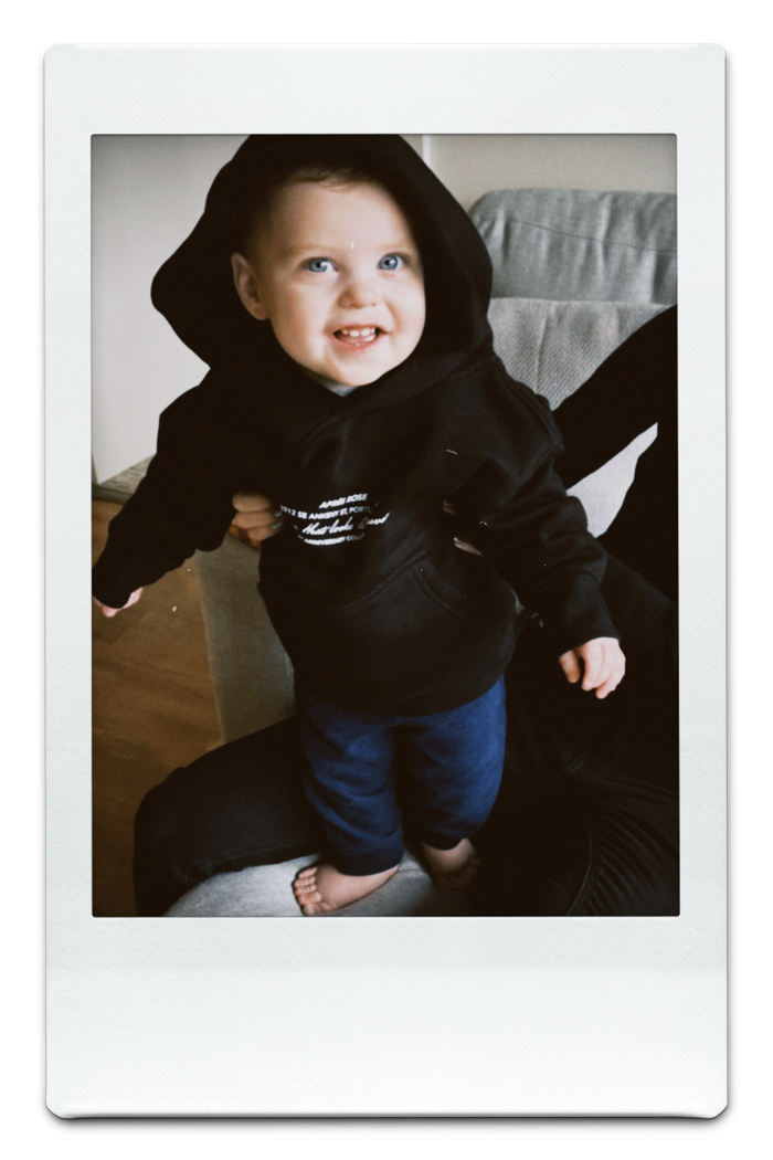 Kids Anniversary Hoodie (Black)
