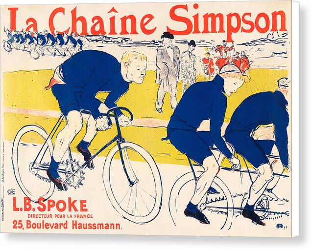 La Chaine Simpson - Canvas Print