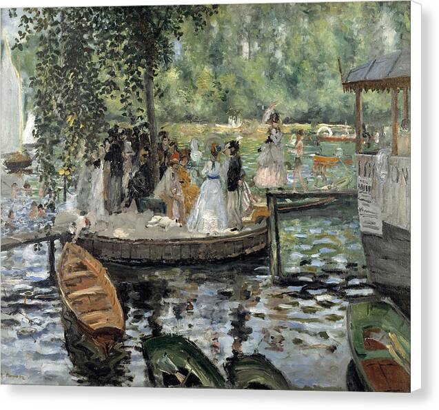 La Grenouillere 1 - Canvas Print