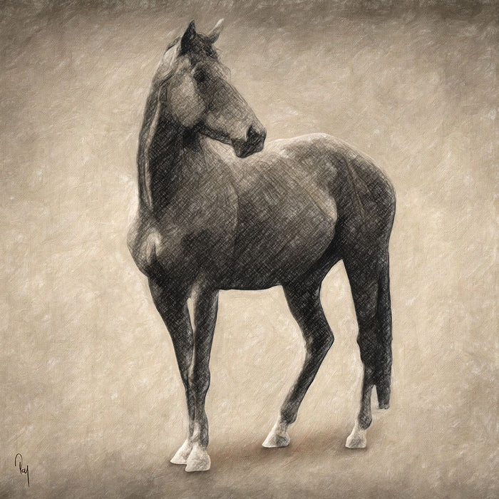 Le Cheval - Art Print - Zapista