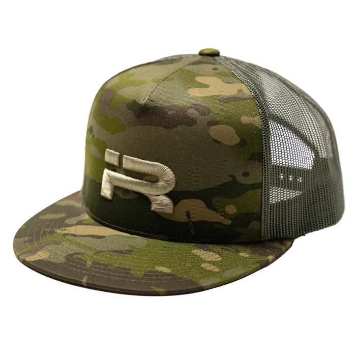 Logo Trucker (Green Camo)