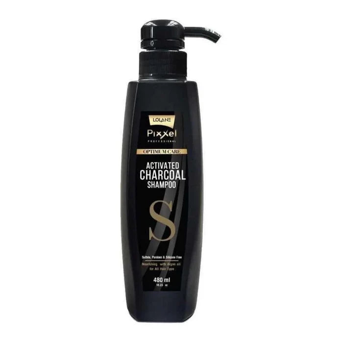 Lolane Pixxel Activated Bamboo Charcoal Shampoo 480ml - Lashmer