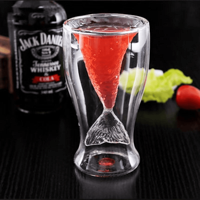 Gadget Gerbil Mermaid Tail Shot Glass
