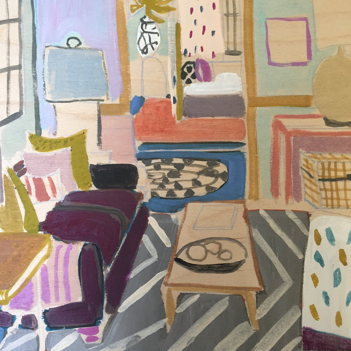 Mini Living Room No. 1 - 12"x 12"