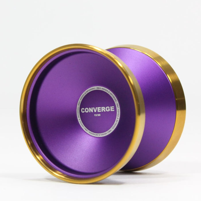 Purple with Gold Rings B-Grade