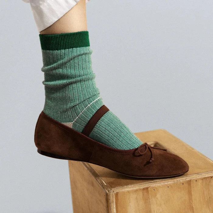 Multi Stripe Hiker Crew