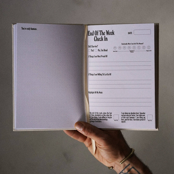No Idea Linen Bound Journal