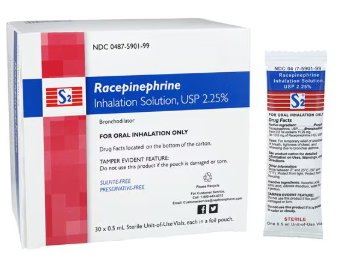 S-2 Racepinephrine Inhalation Solution