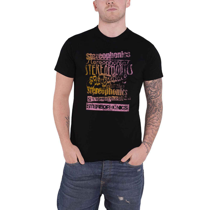 STEREOPHONICS - LOGOS - T-Shirt Black