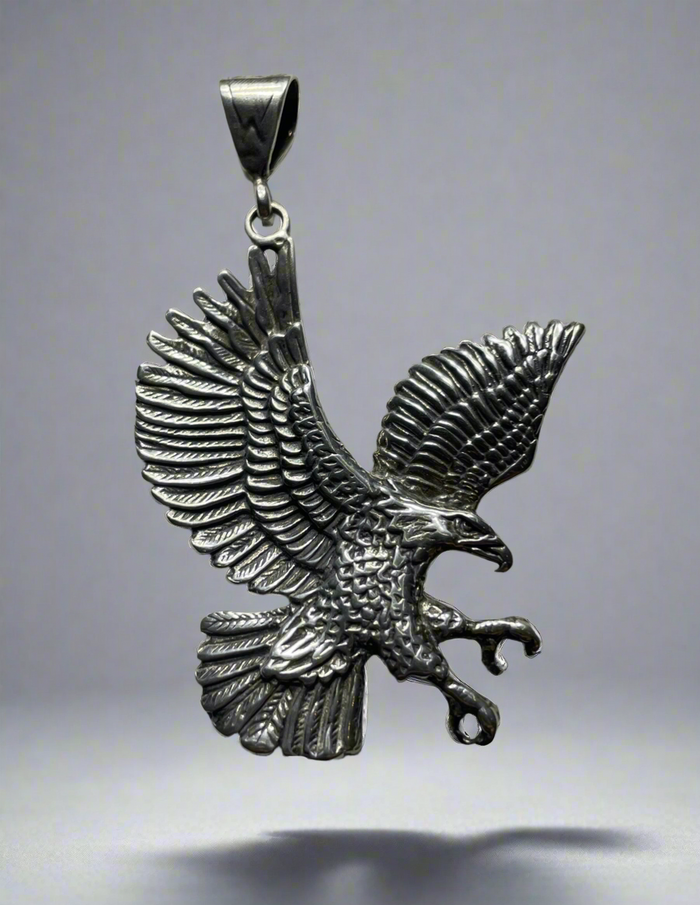 Sterling Silver Eagle Pendant STSP0062