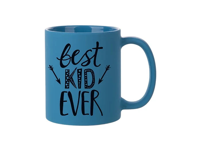 Sublimation 11oz Full Color Mug (Frosted, Light Blue)