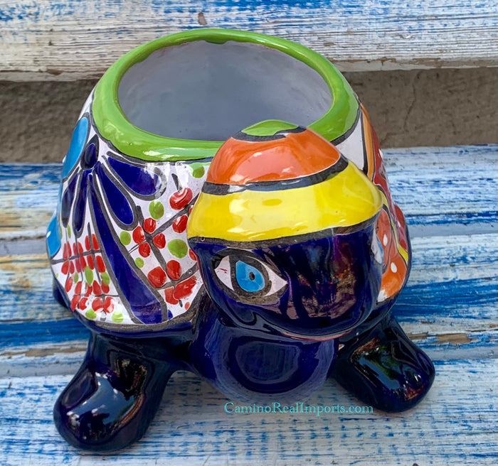 TALAVERA TURTLE PLANTER TTP10006
