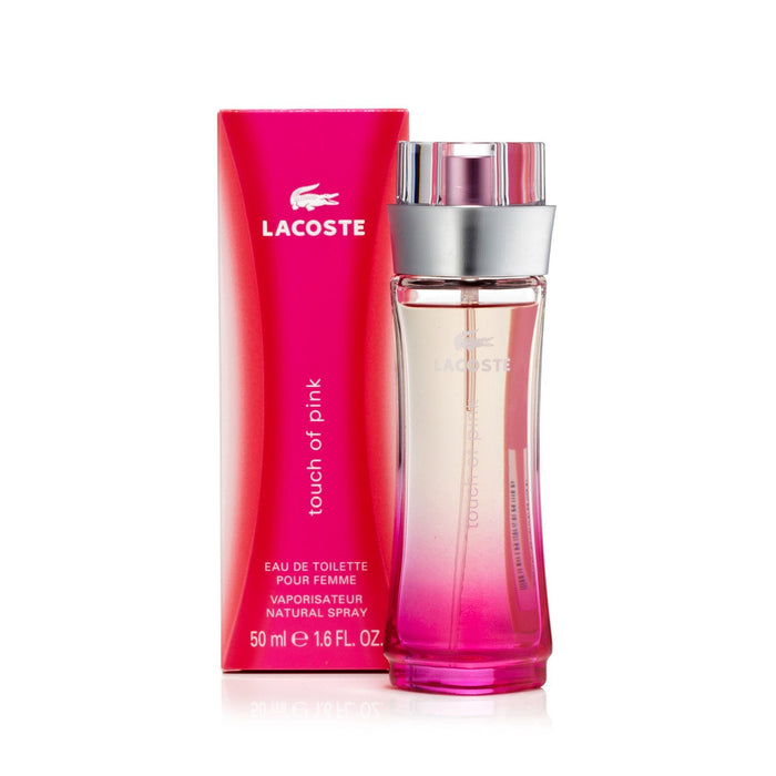 Touch Of Pink For Women By Lacoste Eau De Toilette Spray