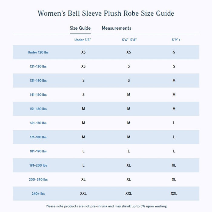 Weezie Bell Sleeve Plush Robe