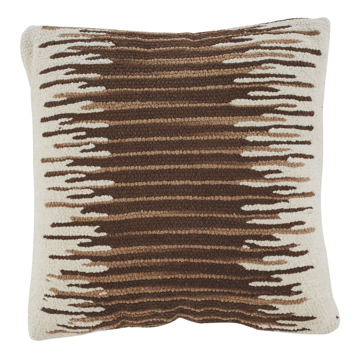 Wycombe A1000796 CreamBrown Pillow 4CS
