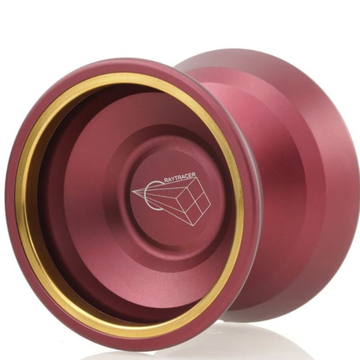 Maroon with Gold Ring