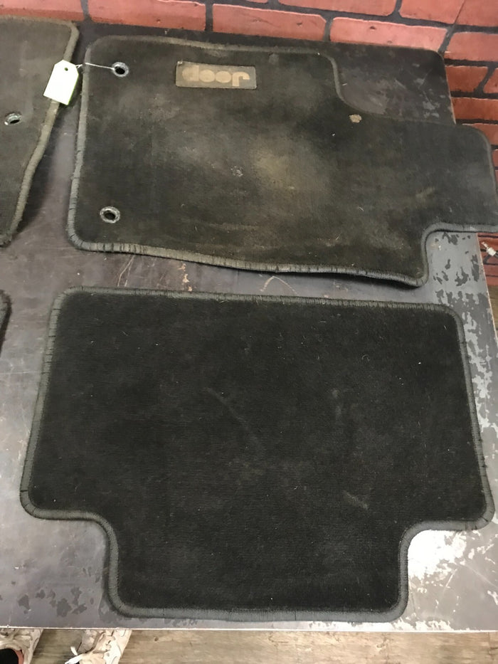 2011-2020 Jeep Grand Cherokee SRT Black Interior Carpet Front and Rear