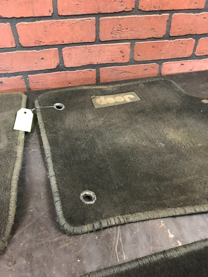 2011-2020 Jeep Grand Cherokee SRT Black Interior Carpet Front and Rear