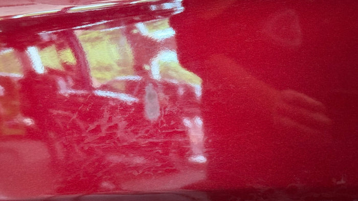 2015-2020 DODGE CHALLENGER REAR BUMPER COVER FASCIA ASSEMBLY PASSION RED PEARL