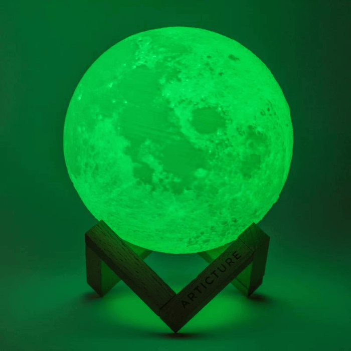 Gadget Gerbil 3D Printed Moon Lamp (Original)