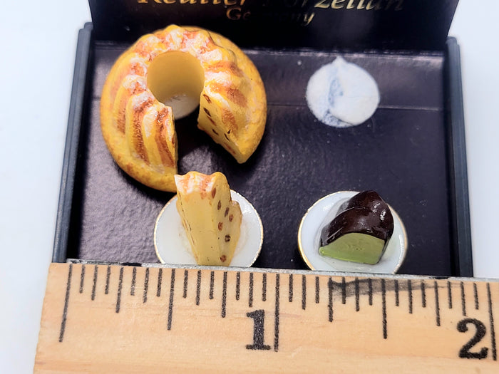3pc Cake Set by Reutter Porcelain