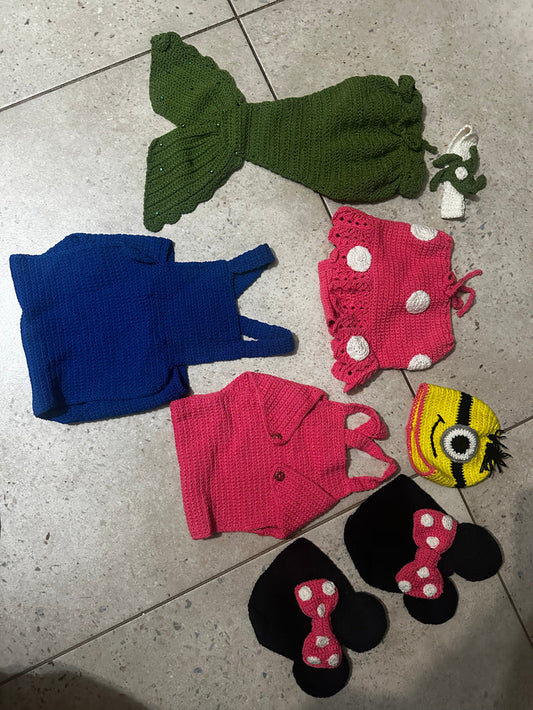 Kiddies crochet cute items / DEMO