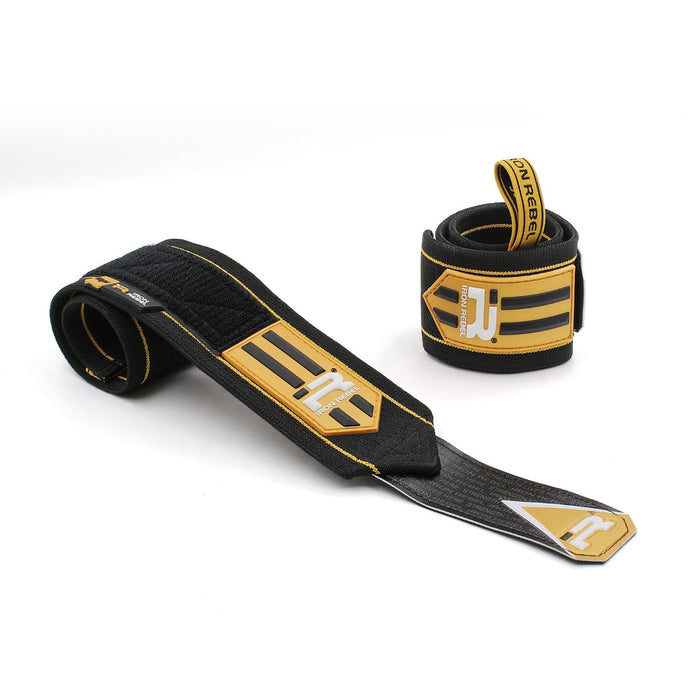 Apex Wrist Wraps (Black/Gold)