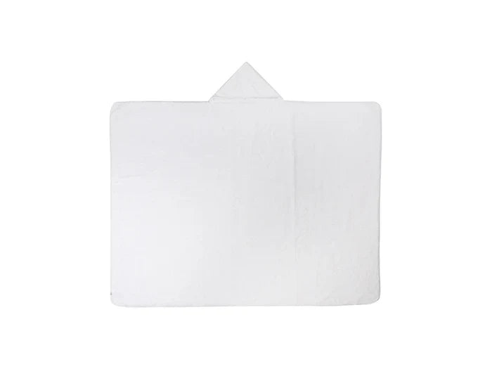 Arctic Fleece Lined Sublimation Blanks Microfiber Hooded Blanket (150*200cm/59.05inchx78.74inch)