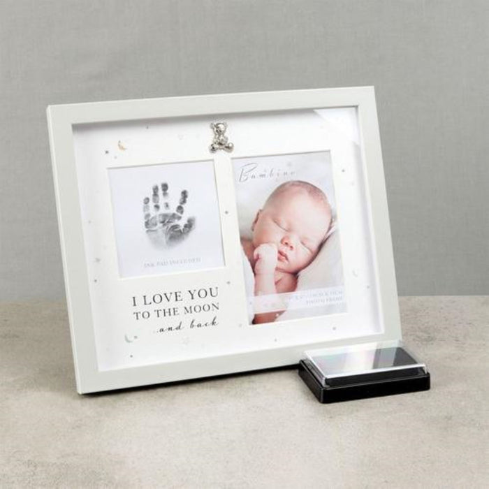 Bambino New Baby Hand Print Photo Frame 4" x 6"