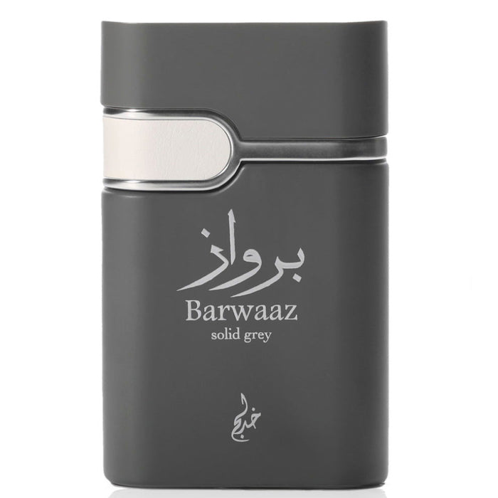 BARWAAZ SOLID GREY EDP SPRAY 100ML - Khadlaj Perfumes