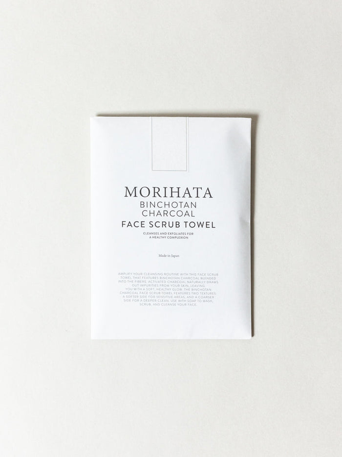 Binchotan Charcoal Face Scrub Towel