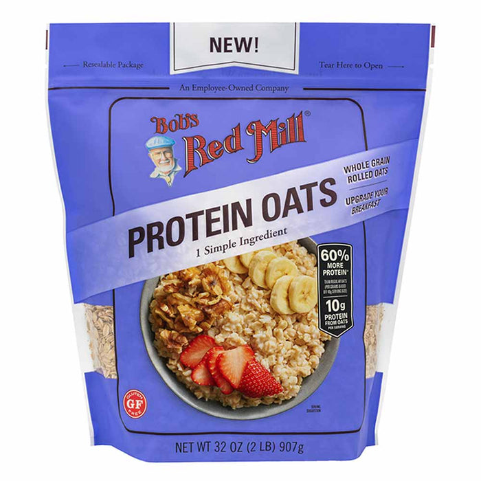 Bob's Red Mill Wheat Free Protein Oats - 907g - L'Organic