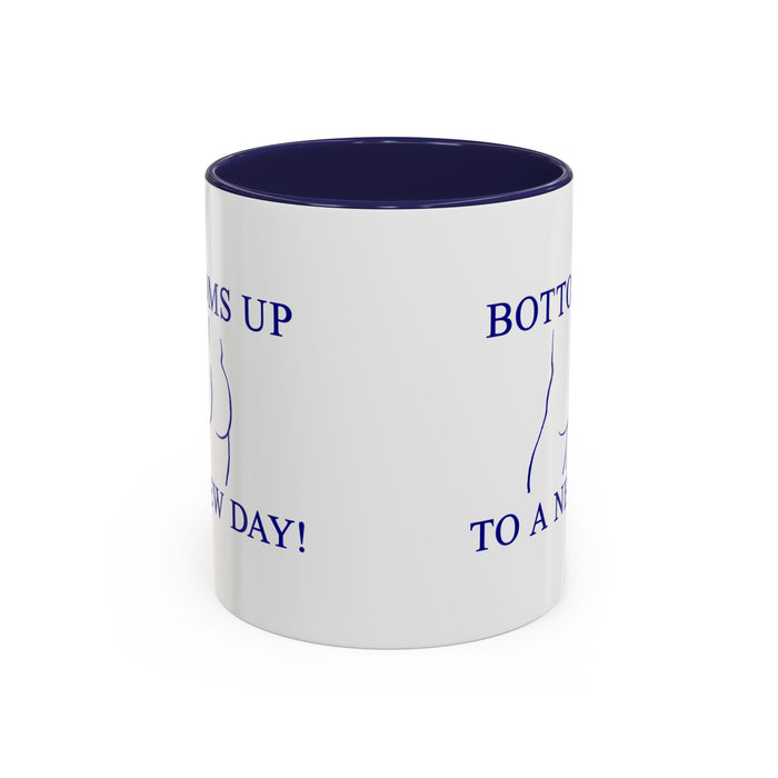 BOTTOMS UP MUG