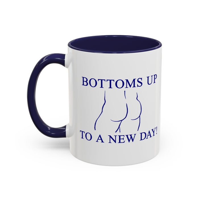BOTTOMS UP MUG