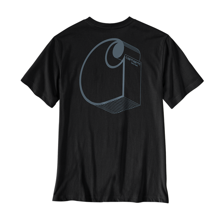 Carhartt Irvine Relaxed Fit 3D Logo T-Shirt