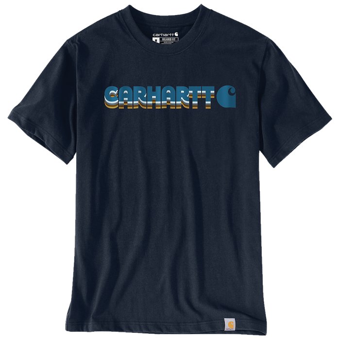 Carhartt Irvine Relaxed Fit Layered Logo T-Shirt