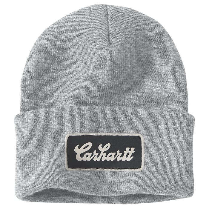 Carhartt Knit Cuffed Script Patch Beanie