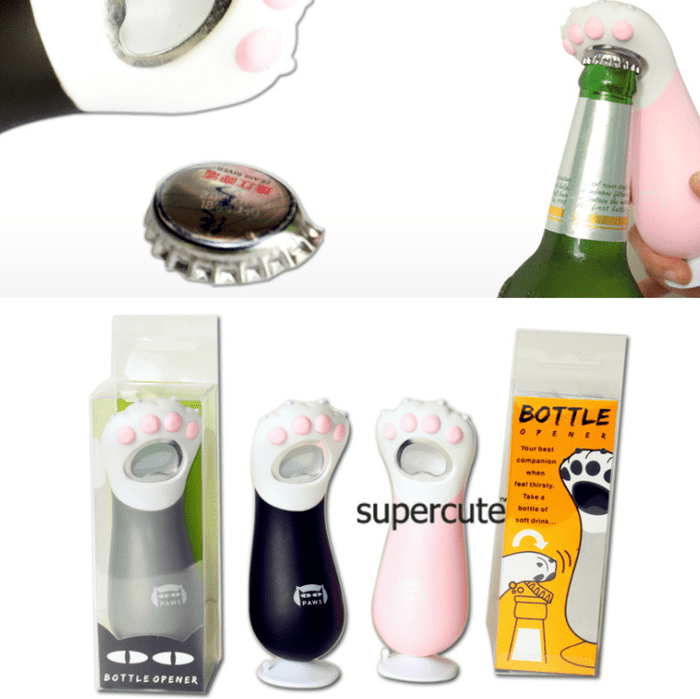 Gadget Gerbil Cat Paw Bottle Opener